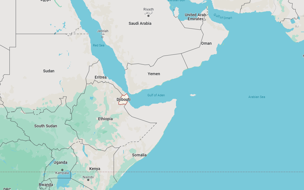 ▲非洲之角國家吉布地。（圖／翻攝Google Maps）