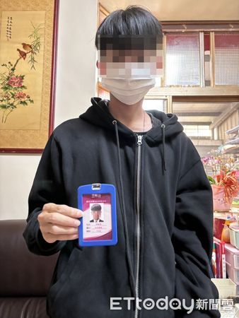 ▲20歲陳姓車手前往邱女家中預收保證金，遭埋伏警員逮捕。（圖／記者蔡佩旻翻攝）