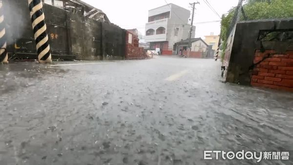 ▲▼水上鄉淹水             。（圖／記者翁伊森翻攝）