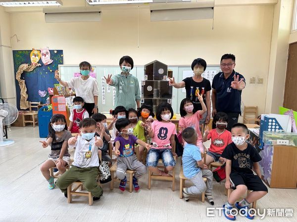 ▲▼   嘉義縣水上鄉立幼兒園調降幼幼班的師生比降至1:5，提升幼教品質。  。（圖／林緗亭提供）