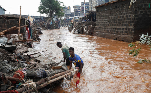 ▲▼肯亞首都奈洛比（Nairobi）洪水災情。（圖／路透）