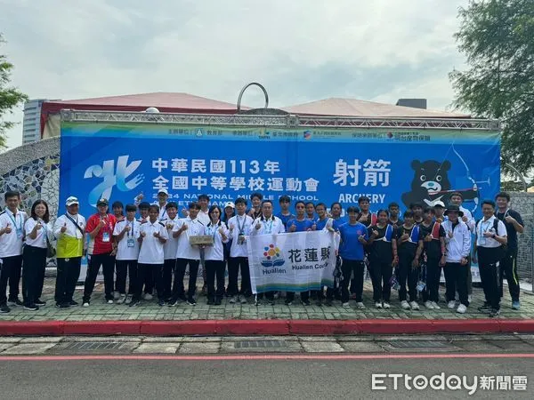 ▲▼全中運落幕 ，花蓮代表隊奪下14金15銀22銅共獲51面獎牌。（圖／花蓮縣政府提供，下同）