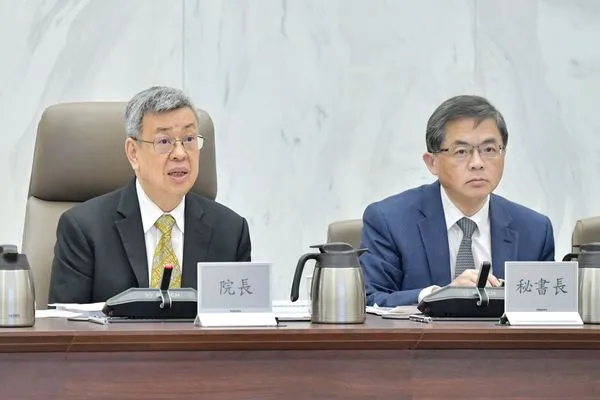 ▲▼行政院長陳建仁主持中央道路交通安全會報。（圖／行政院提供）