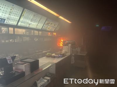 快訊／台南北區餐廳廚房起火竄濃煙　消防迅速灌救