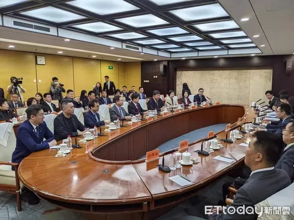 ▲▼傅崐萁,傅崐萁訪陸,傅崐萁訪北京,傅崐萁海關,大陸海關總署。（圖／記者蔡儀潔攝）