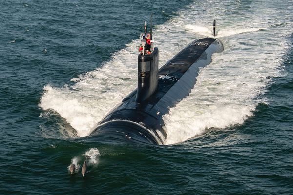 ▲▼維吉尼亞級（Virginia-class）核潛艦紐澤西號（SSN-796）。（圖／翻攝HII粉絲專頁）