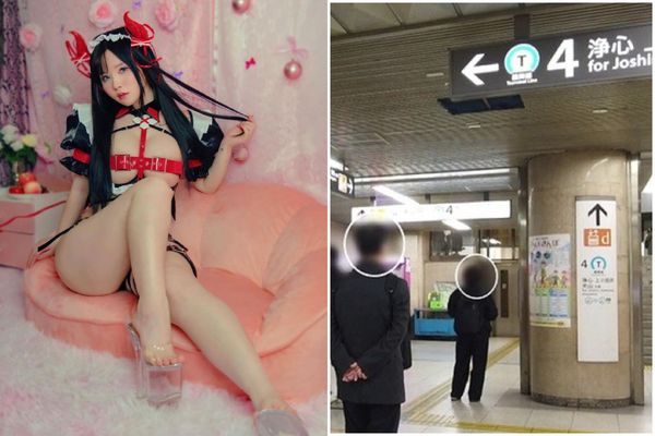 日本電車癡漢變種了！「隔空性侵」躲避法律責任，女性擔驚受怕，女子偶像池川葵(左)也曾遇過。（翻自IG）