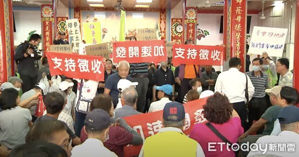 ▲▼民眾黨立委黃珊珊與民進黨立委王世堅今（29日）下午前往當地會勘，卻遇到陳抗團體強力抵制。（圖／攝影中心）