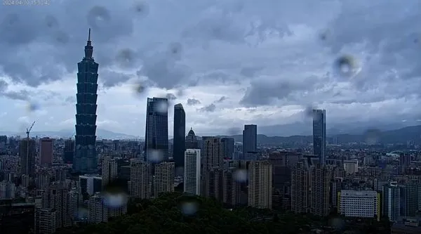 ▲▼（圖／翻攝自「象山看台北-4K即時影像」）