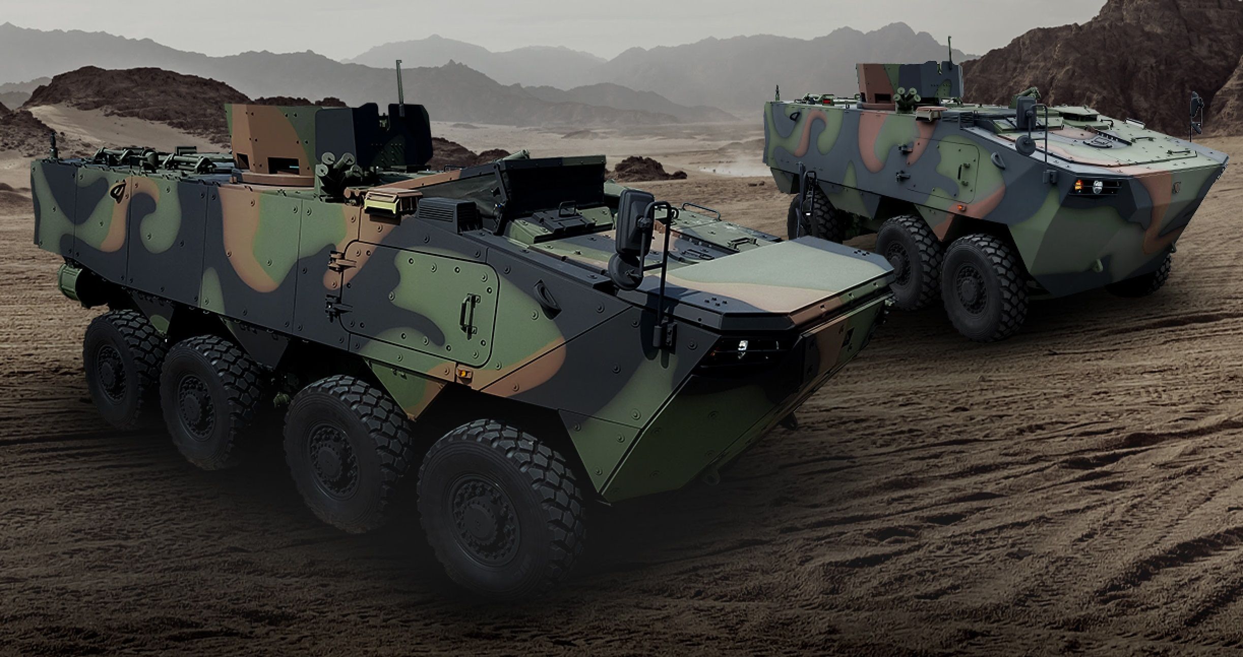 ▲▼南韓現代樂鐵將向祕魯優先提供30輛新型輪式裝甲車K808「白虎」。（圖／翻攝自現代樂鐵官網）