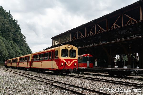 ▲▼   阿里山林鐵113/7/1恢復全線通車   。（圖／記者翁伊森翻攝）