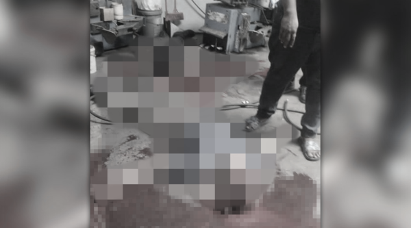 ▲▼馬來西亞雪蘭莪州2名輪胎工人在充氣時，輪胎突然爆炸，造成1死1重傷。（圖／翻攝自Facebook）
