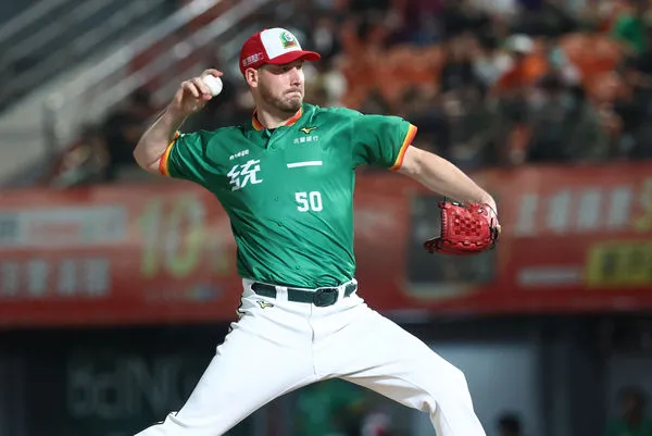 ▲統一獅隊洋將布雷克。（圖／統一球團提供）