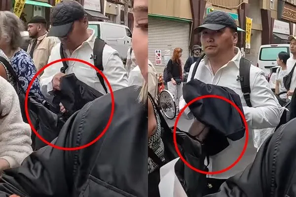 ▲▼巴西Youtuber拍攝到小偷行竊畫面。（圖／翻攝自YouTube／Vou sem volta ）