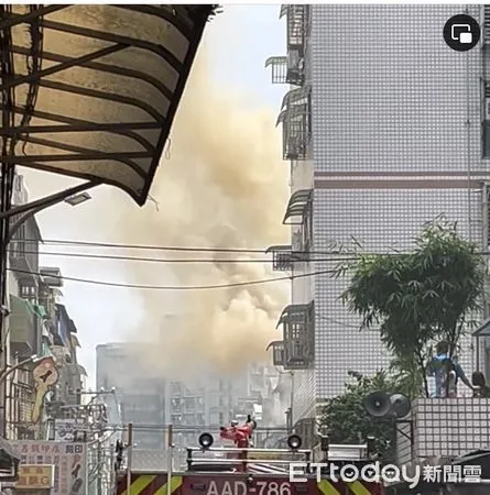 ▲▼  新莊火警           。（圖／民眾提供）