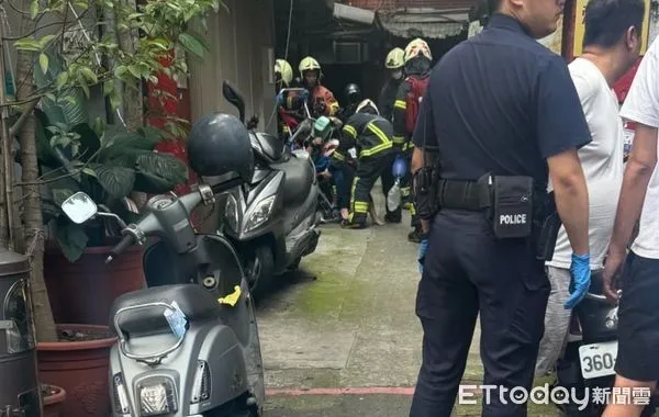 ▲▼  新莊房客倒臥租屋處           。（圖／記者戴上容翻攝）