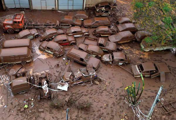 ▲▼巴西南部洪患土石流災情。（圖／路透）