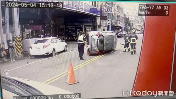 ▲▼苗栗翻車             。（圖／地方中心翻攝）