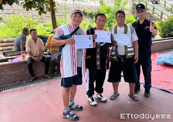 ▲射耳祭中警方強力宣導。（圖／記者楊漢聲翻攝）