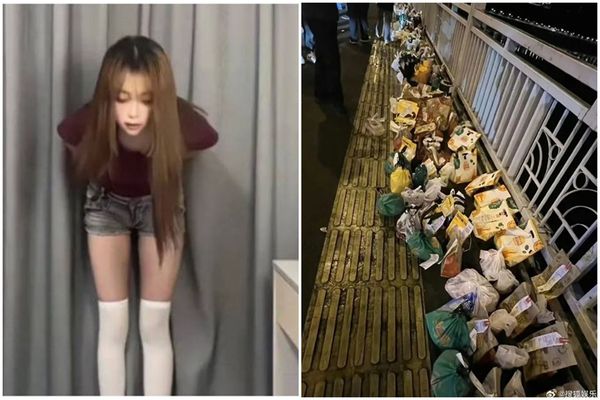 中國知名陪玩、21歲的「胖貓」近日爆慘被27歲女友「譚竹」榨乾，女方事後出面澄清。（翻攝自微博）