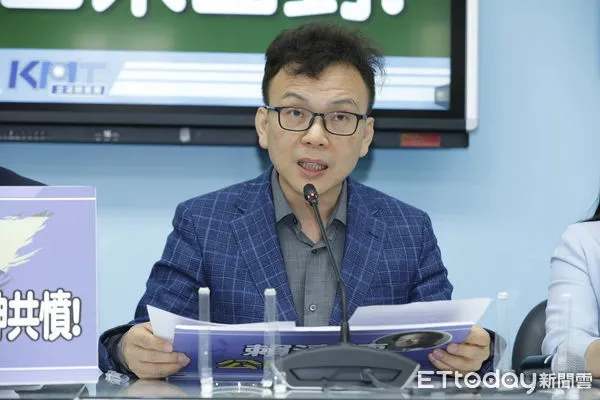 ▲▼國民黨團召開「柯建銘老天有眼說 民進黨出來面對！」記者會，由黨團首席副書記長林思銘、羅智強、鄭正鈐及許宇甄共同主持。（圖／記者湯興漢攝）