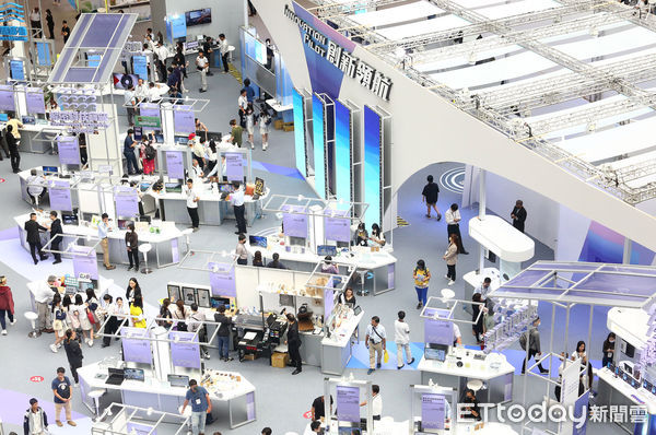 ▲2023台灣創新技術博覽會參展攤位及參觀人次皆超越以往，預期將會為今年帶來更多獨具特色的發明技術。（圖／貿協提供）