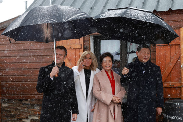 ▲▼法國總統馬克宏（Emmanuel Macron）7日邀請中國國家主席習近平前往年幼時經常走訪的庇里牛斯山（Pyrenees）山區，進行不公開的私人會談。（圖／路透）