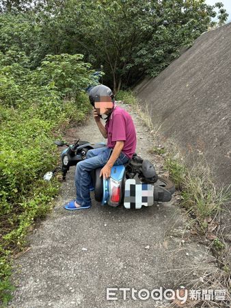 ▲彰化失智翁騎車迷航80公里至信義鄉山區，警方緊急尋獲。（圖／記者高堂堯翻攝）