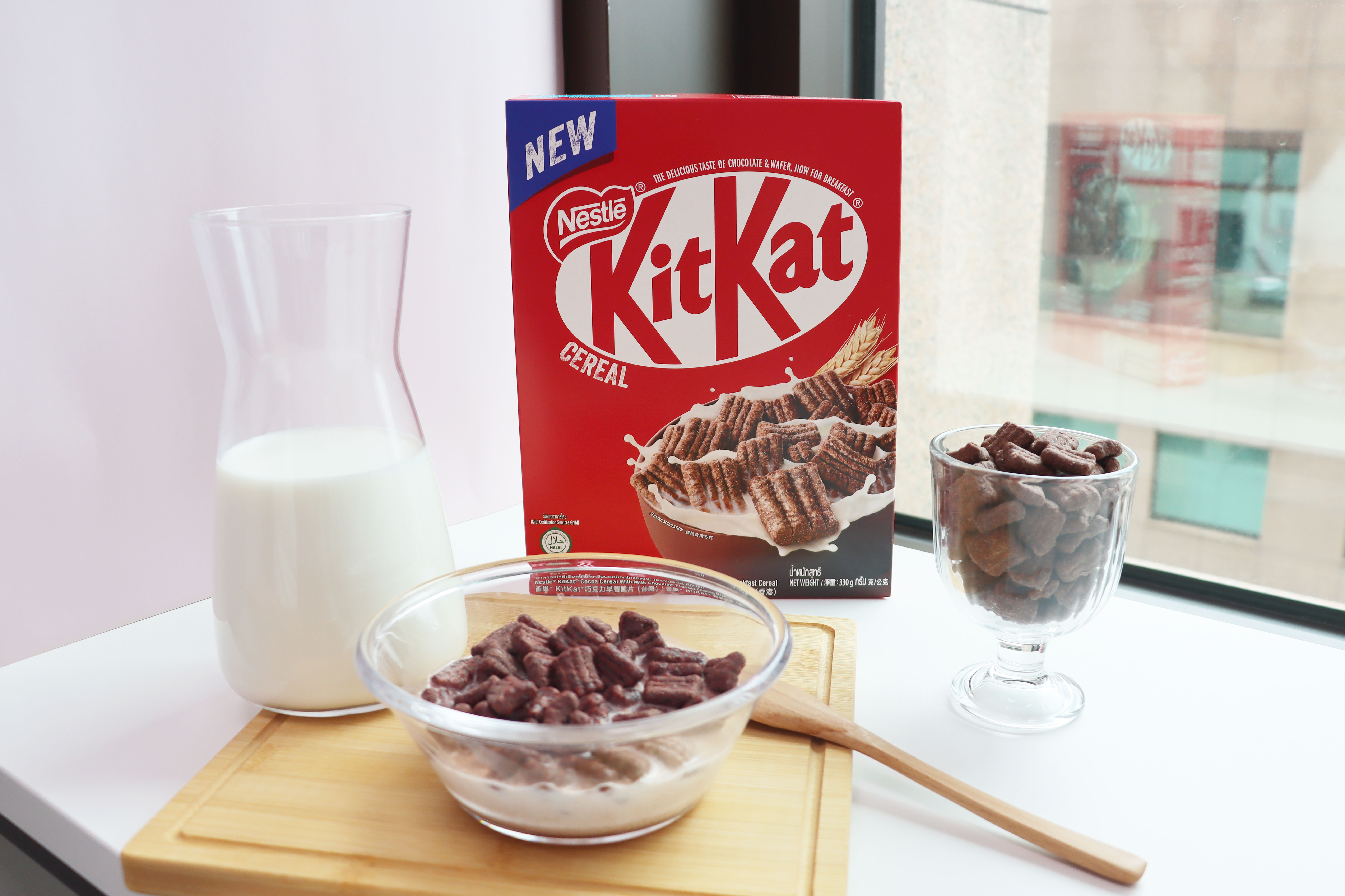 ▲雀巢KitKat巧克力早餐脆片。（圖／各業者提供）