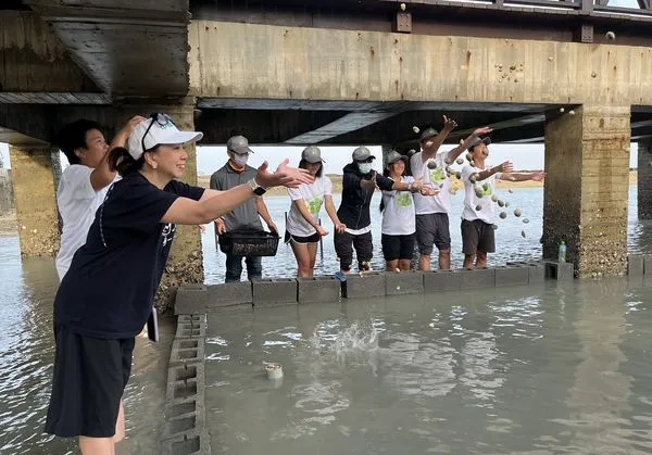 中信金控協助建置潮間帶海草復育種原庫（圖／中國信託提供）