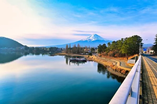 ▲▼河口湖。（圖／樂天旅遊提供）