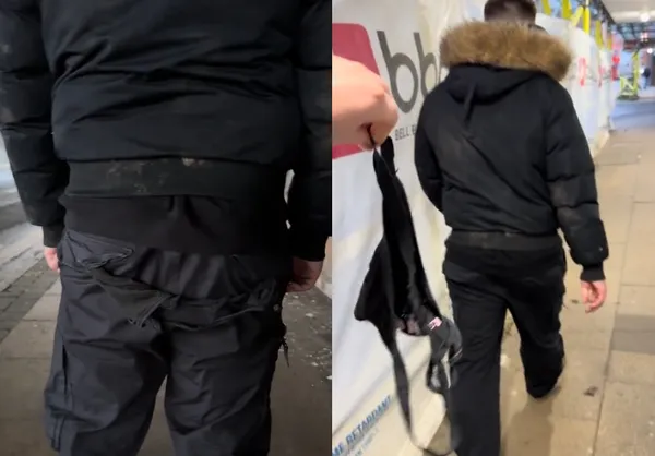 女逛街發現男友褲「黏她蕾絲小褲褲」　趴趴走一整天崩潰：笑到哭。