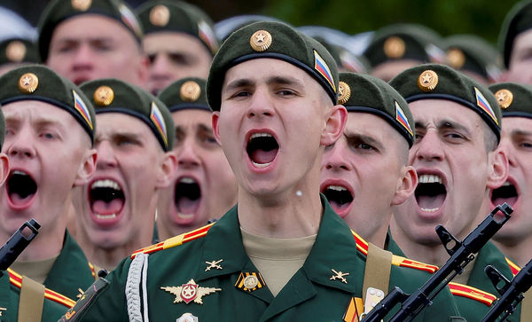 ▲▼俄羅斯莫斯科紅場2024年5月9日勝利日閱兵。（圖／路透）