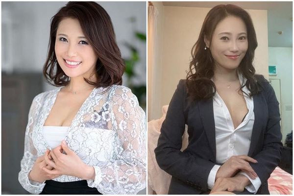 日本女優多田有花曾當過空姐、老闆祕書，中年後為證明自己個人的魅力，毅然決然轉戰下海當女優。（翻攝av_yuuka_tada X）