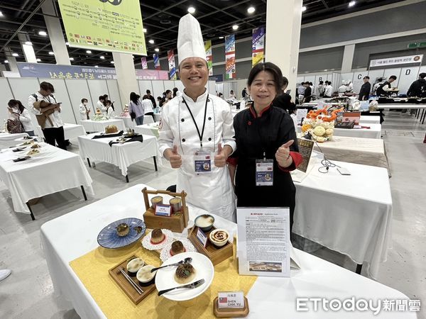 ▲▼ 吳鳳科大餐旅管理系參加2024韓國世界美食奧林匹克大賽榮獲4金3銀佳績   。（圖／吳鳳科大提供）