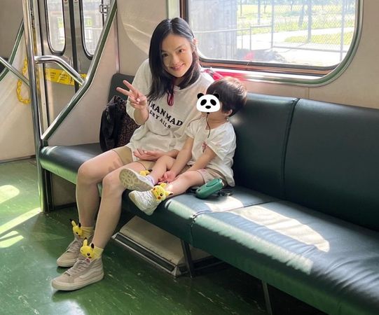 ▲徐佳瑩被3歲兒子喊「後母」。（圖／翻攝自Instagram／徐佳瑩 LaLa Hsu）