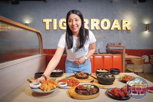 張雅涵24歲就創業開餐廳，憑著膽大心細開出4個品牌11家韓式料理，年營收共1.5億元。