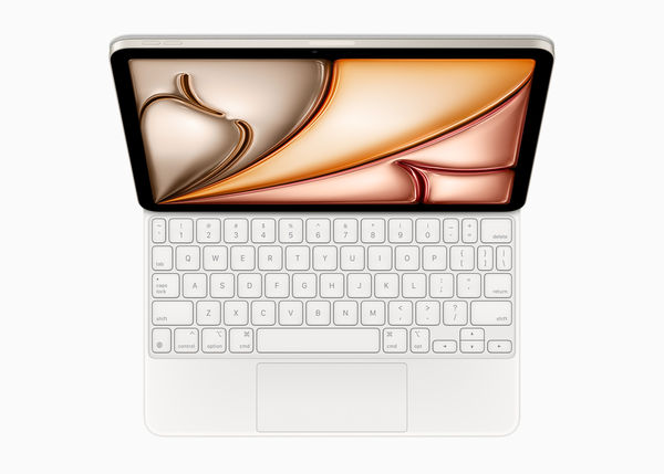 ▲iPad Pro巧控鍵盤。(圖/Apple提供)