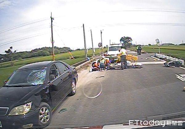 ▲雲林縣水林鄉產業道路頻傳死亡車禍。（圖／記者蔡佩旻翻攝）