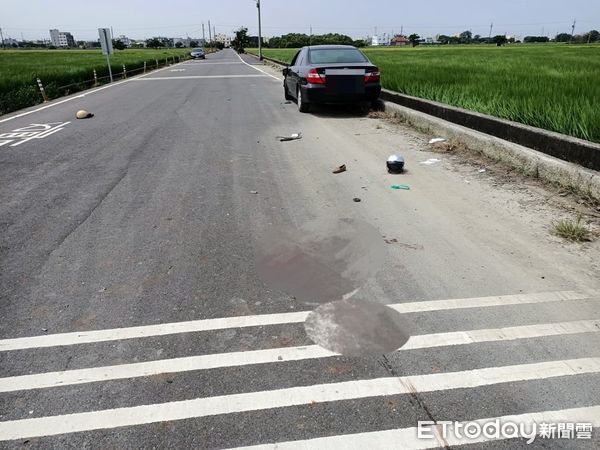 ▲雲林水林2死車禍。（圖／記者蔡佩旻翻攝）