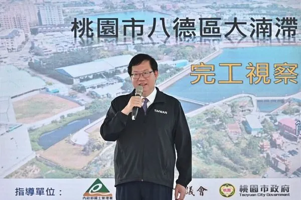 ▲卸任政院副院長前夕，鄭文燦視察桃園建設