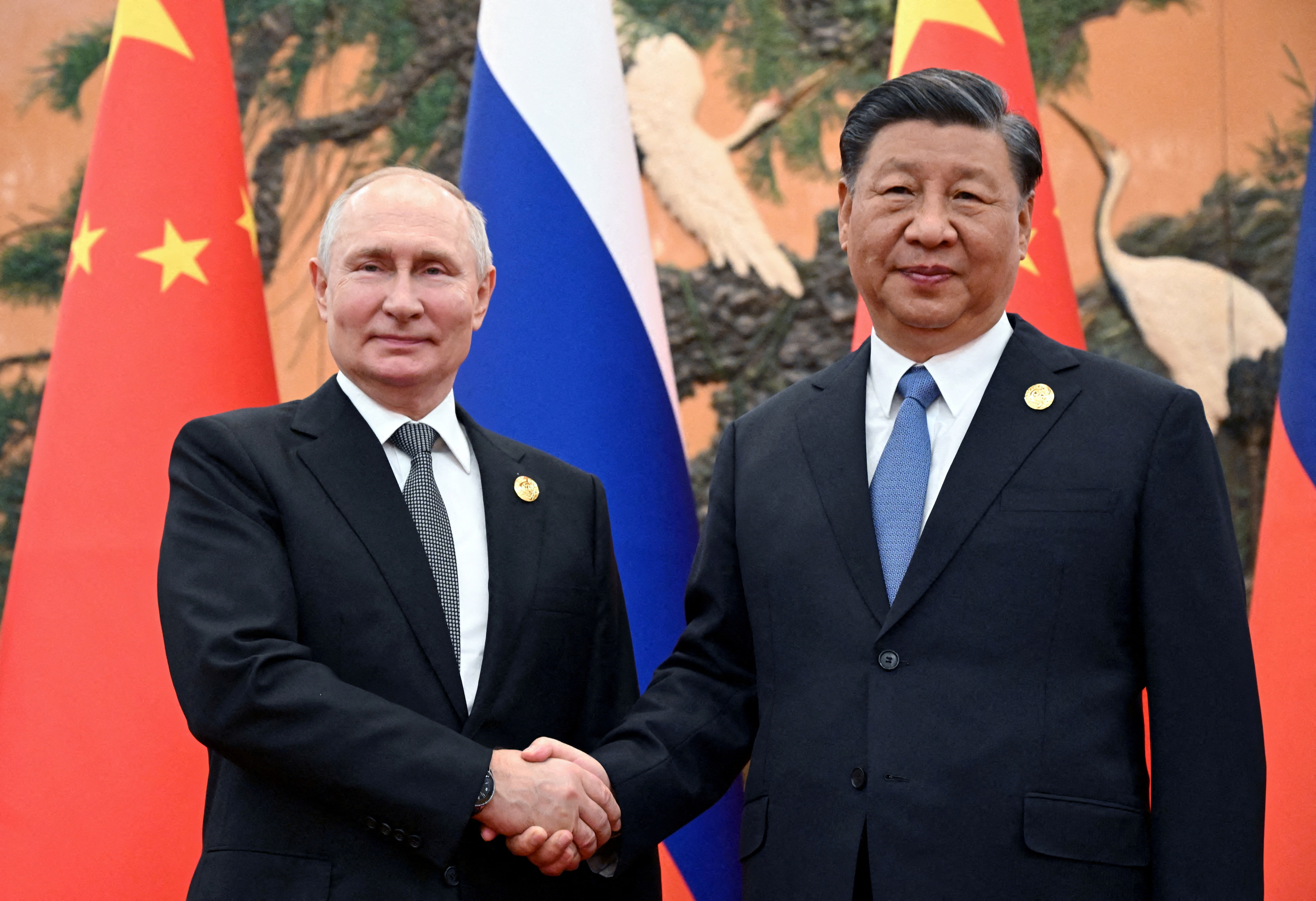 ▲▼ 俄羅斯總統普丁（左）與中國大陸主席習近平（右）。（圖／路透）