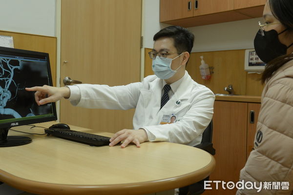 台北慈濟醫院影像醫學部神經影像科主任阮郁修,動脈瘤。（圖／醫院提供）