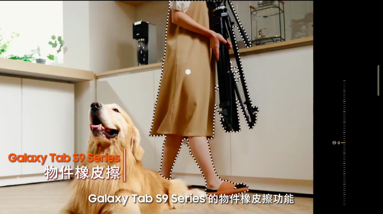 ▲▼ 毛拔麻,毛小孩,萌寵,手機收購galaxy Tab S9 Series,AI,3C,平板,社群,三星。（圖／擷取自影片）