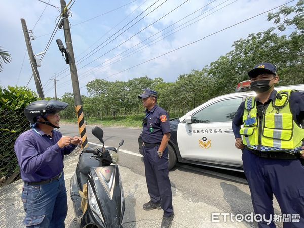 ▲潮州警分局加強檳榔園巡邏勤務            。（圖／記者陳崑福翻攝）