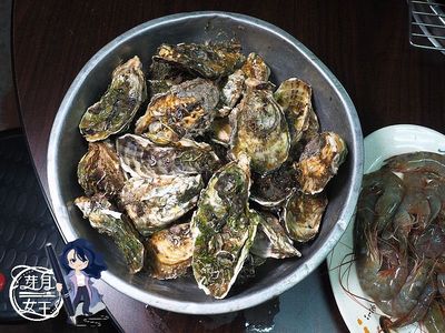 龍潭450元炭烤「鮮蚵白蝦」吃到飽！