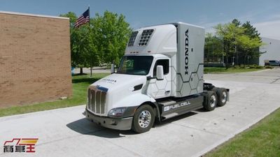 HONDA「氫燃料電池概念大卡車」問世！加氣1次可跑643KM↑