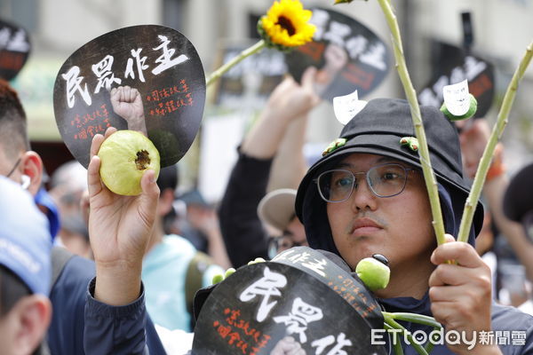 ▲▼民眾黨519草根決心行動在民進黨中央黨部前舉行，許多小草自發性地到達活動現場。（圖／記者湯興漢攝）