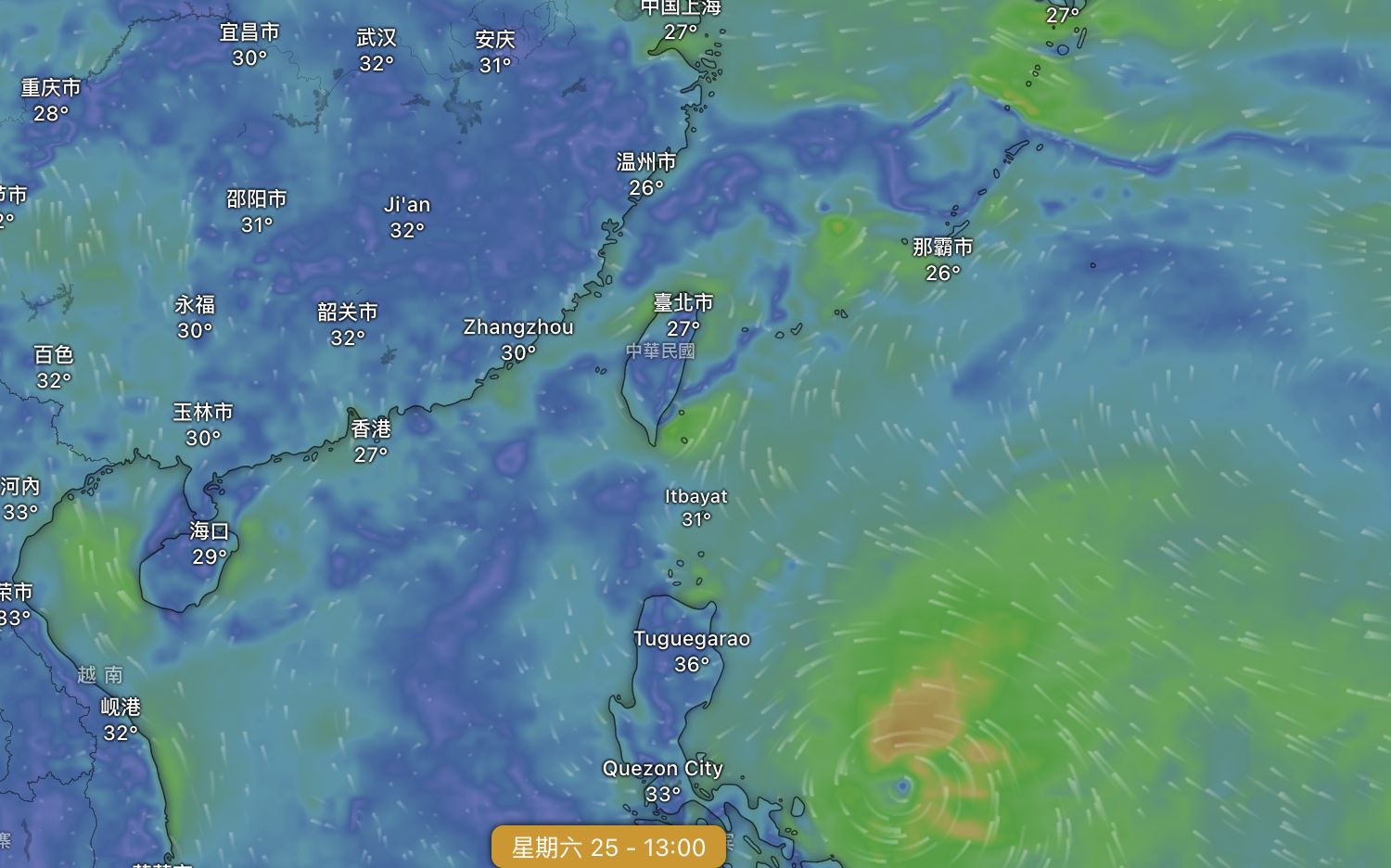 ▲歐美氣象分析預測5月可能生成的2024第一個颱風「艾雲尼」。（圖／翻攝windy.com）
