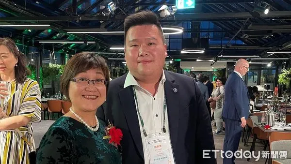 ▲台灣商會聯合總會青商會長改選，旅居土耳其、高得石材第二代張敬偉出線。（圖／記者陳弘修翻攝）